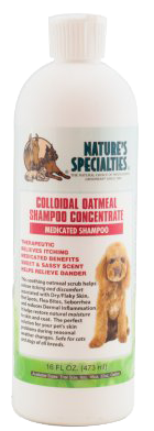 Nature's Specialties Colloidal Oatmeal Shampoo for dry skin in dogs Nature's Specialties Colloidal Oatmeal Shampoo