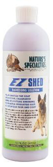 Natures Specialties EZShed De-Shedding conditioner. Natures Specialties EZShed De-Shedding  conditioner.
