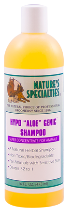 Hypo Aloe Genic dog shampoo. Hypo Aloe Genic dog shampoo.